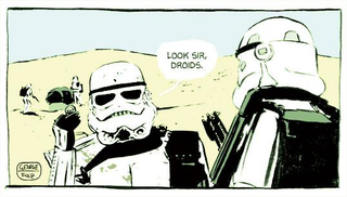 Illustration for article titled An artist is drawing one new Star Wars comic per day in 2015